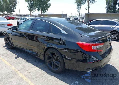 2018 Honda Accord Sport из США, поврежденный, VIN 1HGCV1F34JA039239